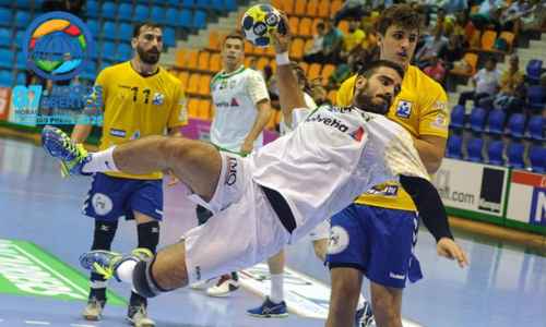 HOMEM JOGANDO HANDEBOL