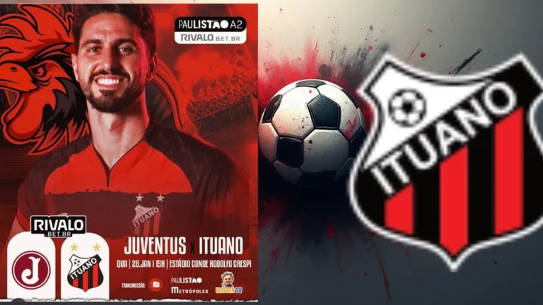 Banner Ituano x Juventus. Paulistão A2
