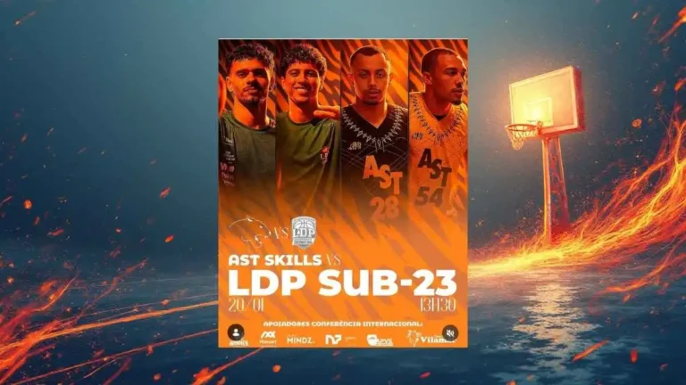 Banner LDP Basquete Sub-23 contra AST
