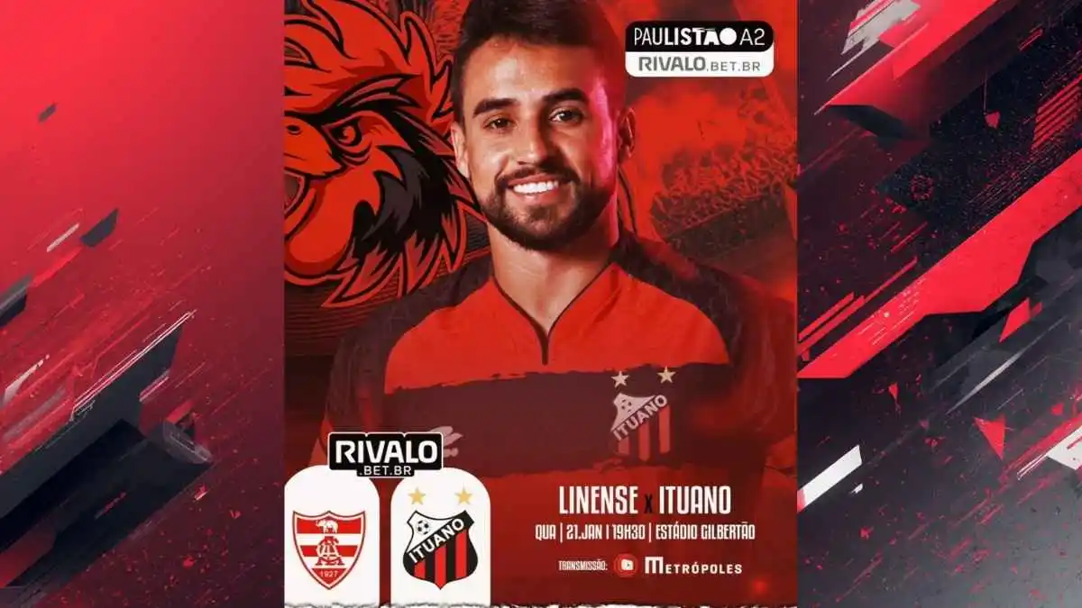 Banner Ituano contra Linense