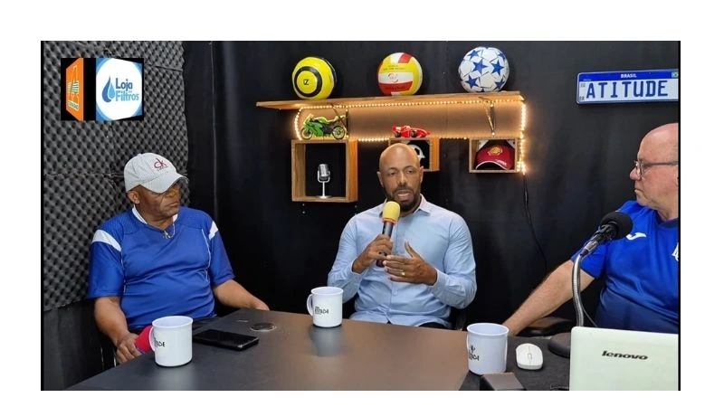 Entrevista do treinador do São Bento Fábiano Carneiro