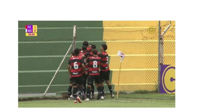 Ituano x Água Santa. Copinha 2026. Gol do Ituano
