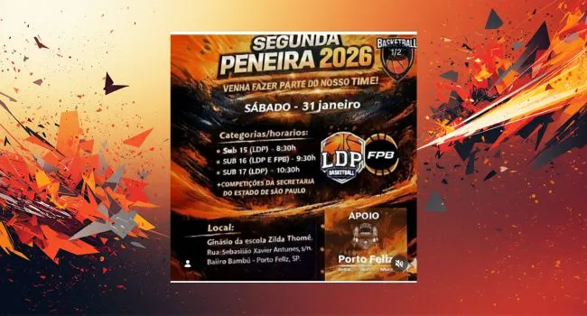 seletiva basquete em porto feliz