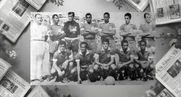 Foto do time do São Bento em 1963