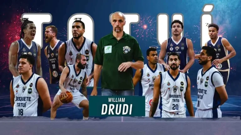 Elenco do Basquete Tatuí em 2026