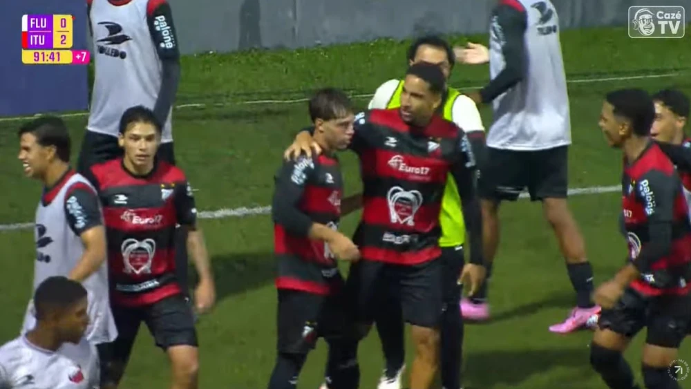 Ituano em ação na Copinha 2026