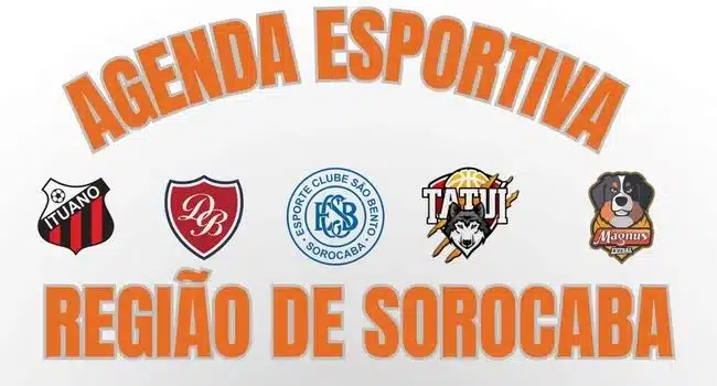 Agenda Esportiva completa da Região de Sorocaba