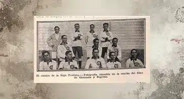 Seleção da Liga Paulista na Argentina em 1913.