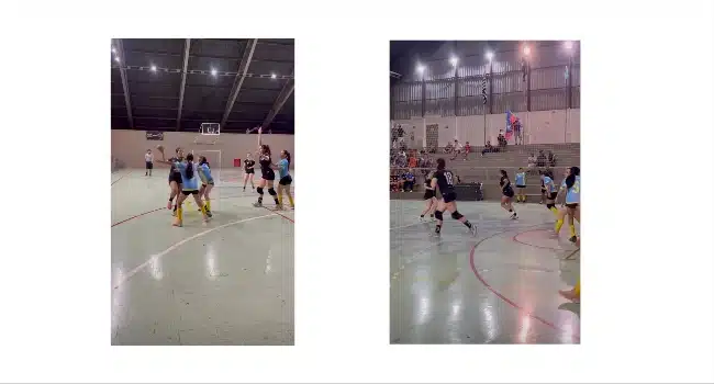 Lance do jogo DN/SER Unimed x Mairinque 