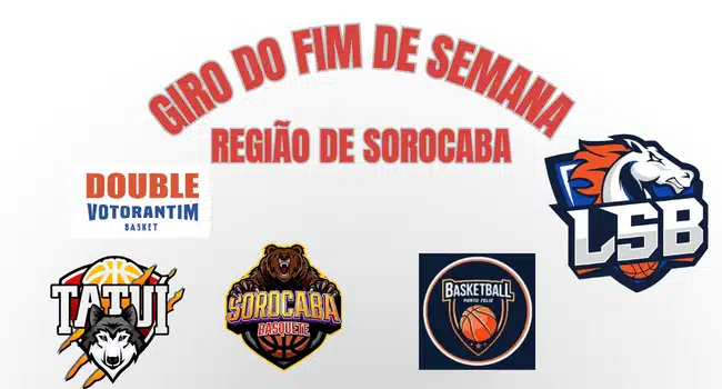 giro da rodada do basquete na Região de Sorocaba